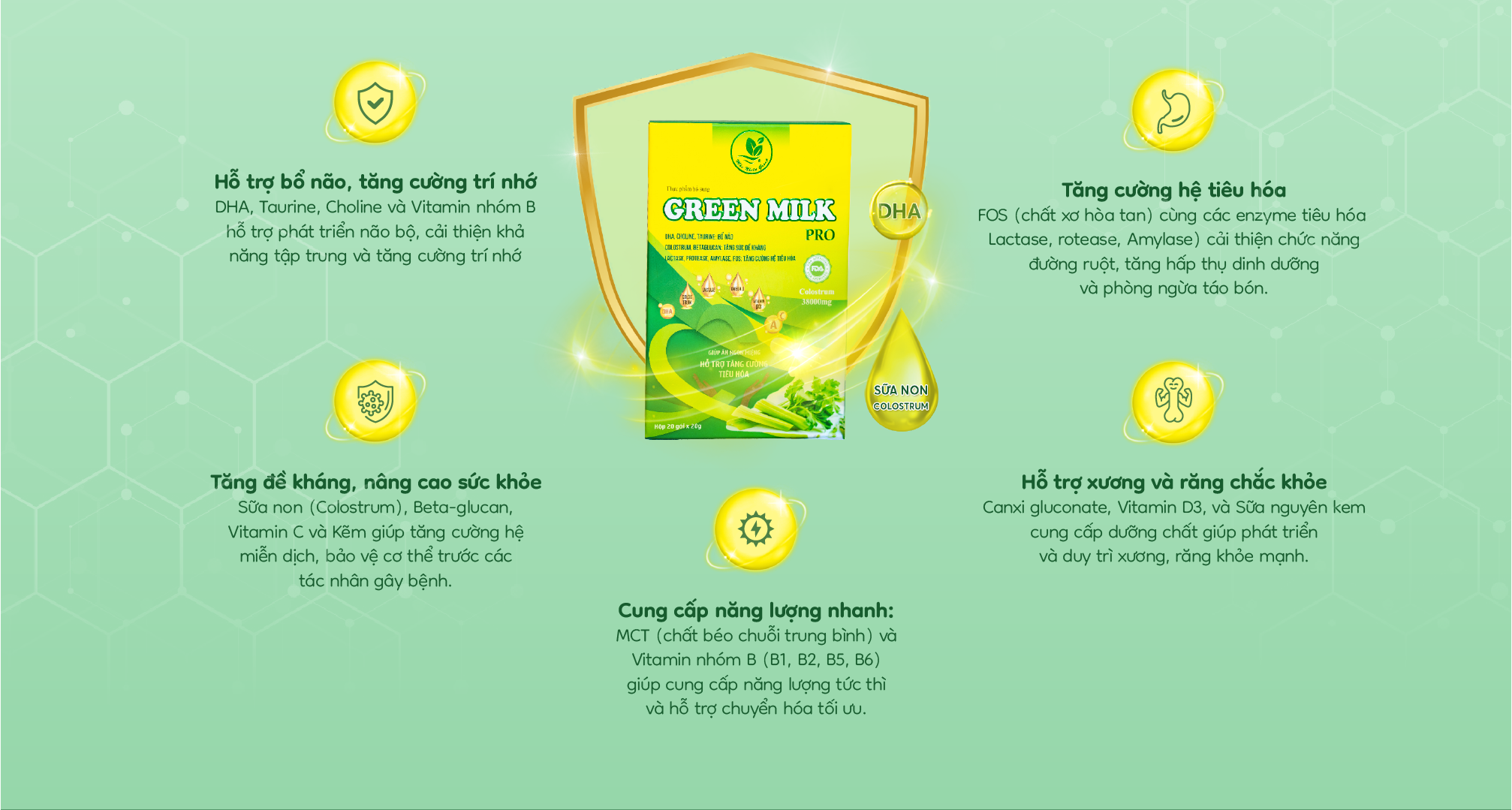 Các công dụng vượt trội của sữa non