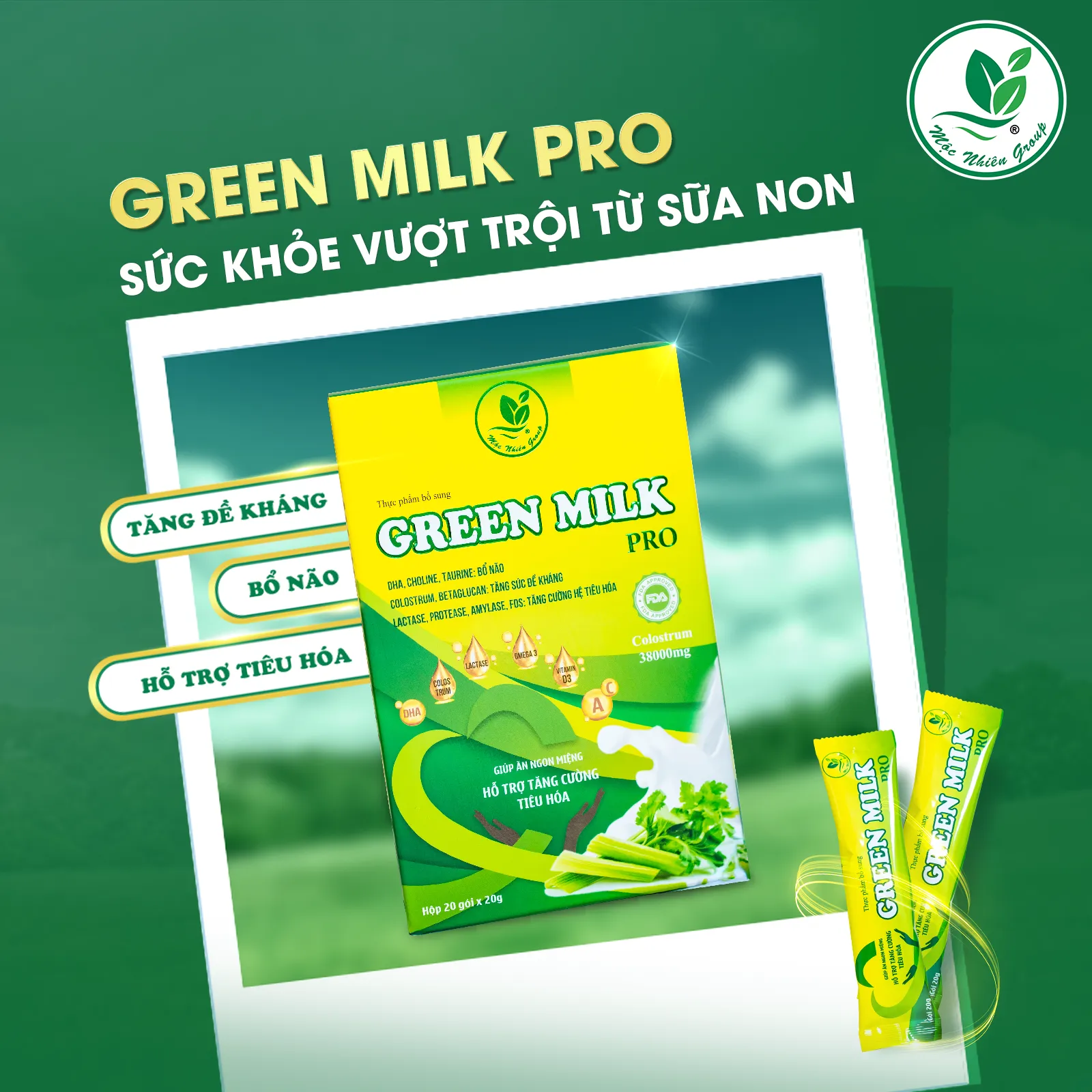 sữa non Green Milk Pro 1