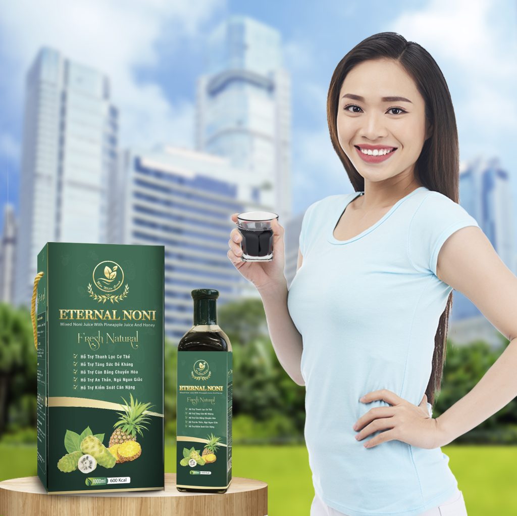 Hướng dẫn dùng nước cốt nhàu Eternal Noni