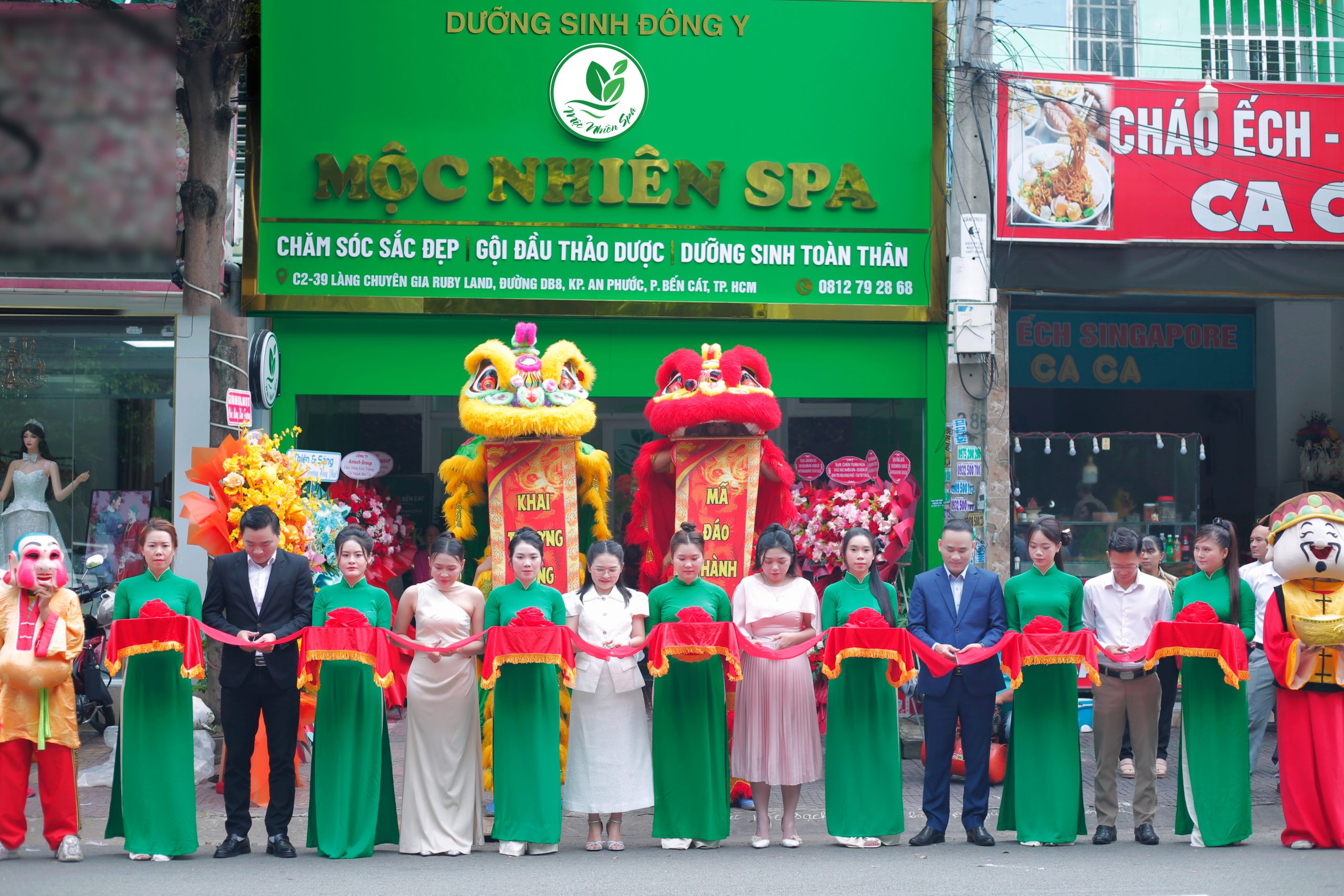 Khai Trương Mộc Nhiên Spa Bến Cát – Đánh Dấu Cột Mốc Mới