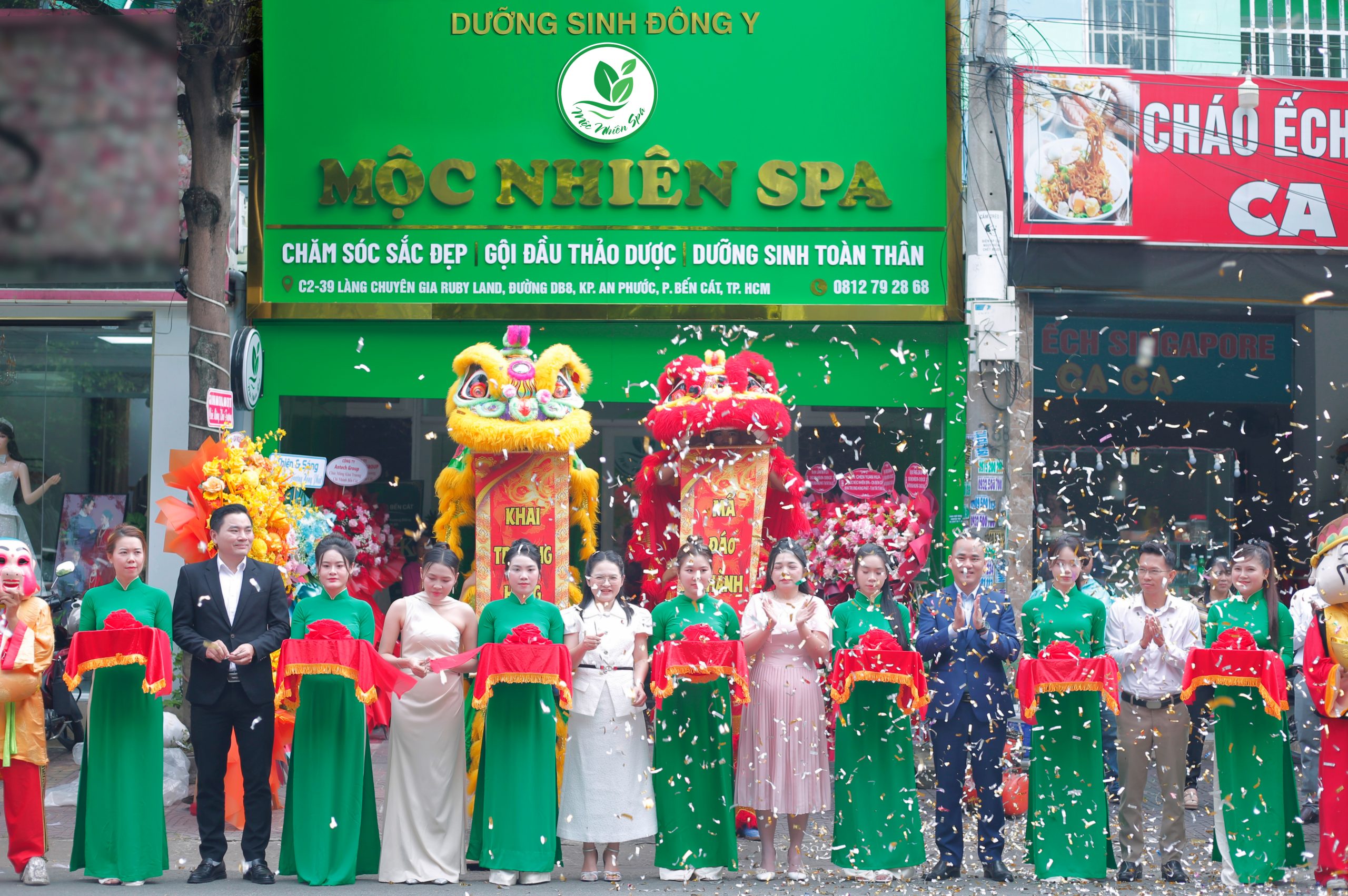 Khai trương chi nhánh Mộc Nhiên Spa Bến Cát